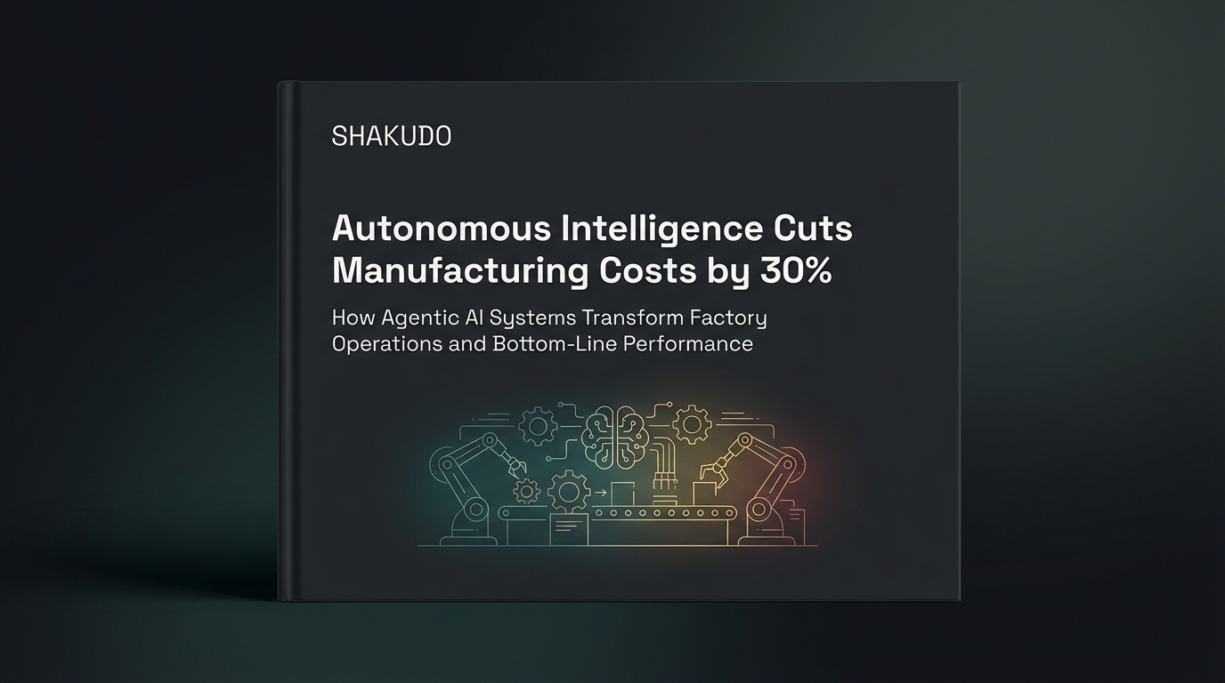 Autonomous Intelligence Cuts Manufacturing Costs by 30%