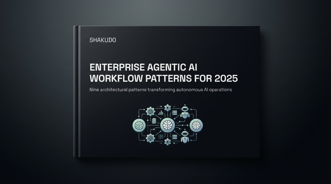 Enterprise Agentic AI Workflow Patterns