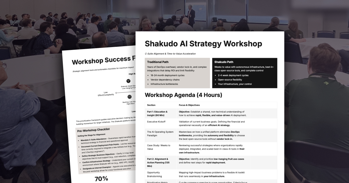AI Workshop C-Suite Agenda & Alignment Checklist