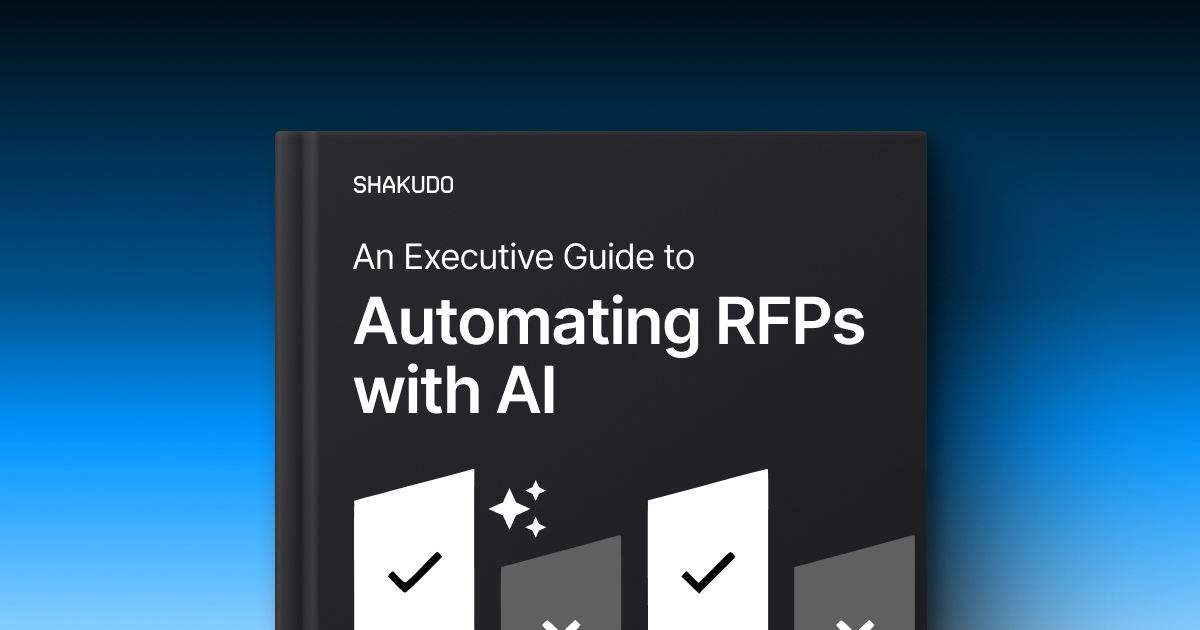 Automate RFPs with AI