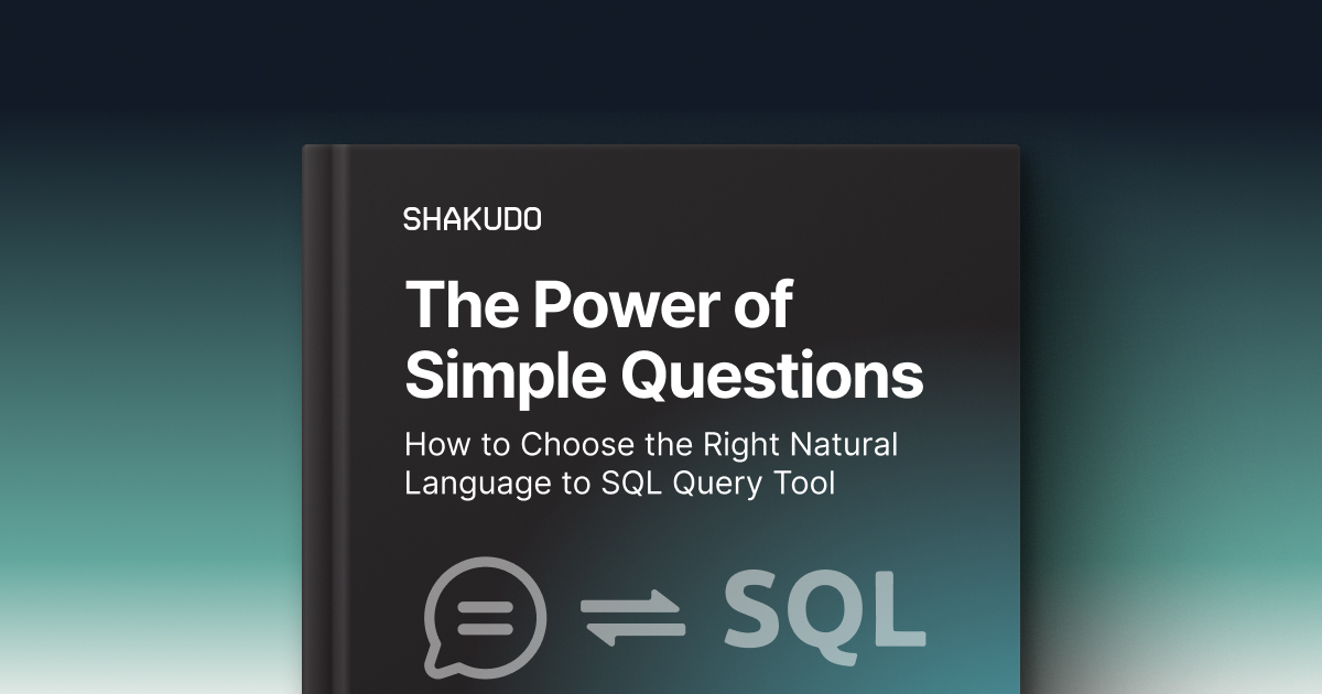 How to Choose the Right Natural Language to SQL Query Tool