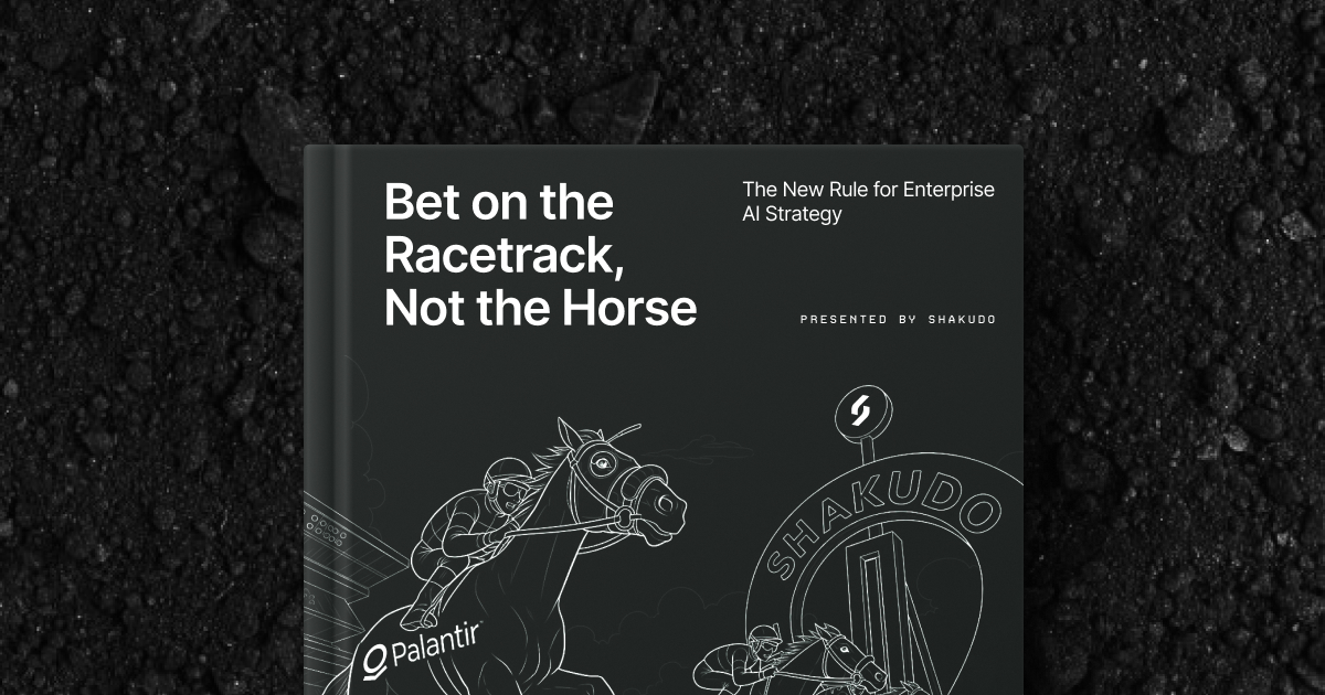 New Rule for Enterprise AI Strategy: Bet on the Racetrack