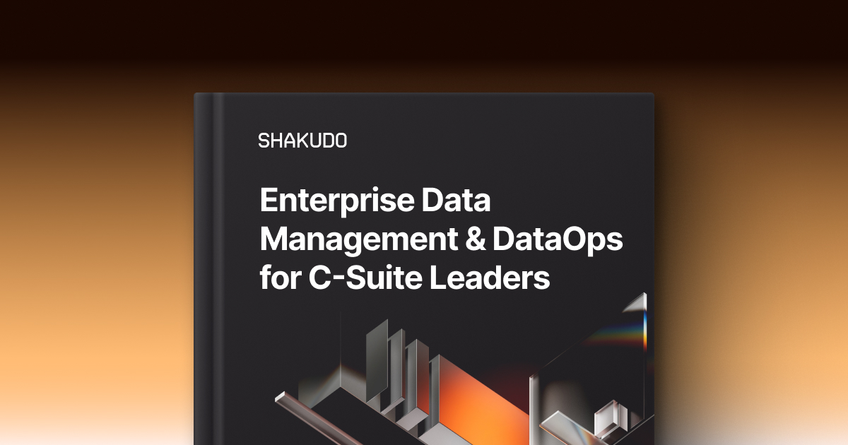 Enterprise Data Management & DataOps for C-Suite Leaders