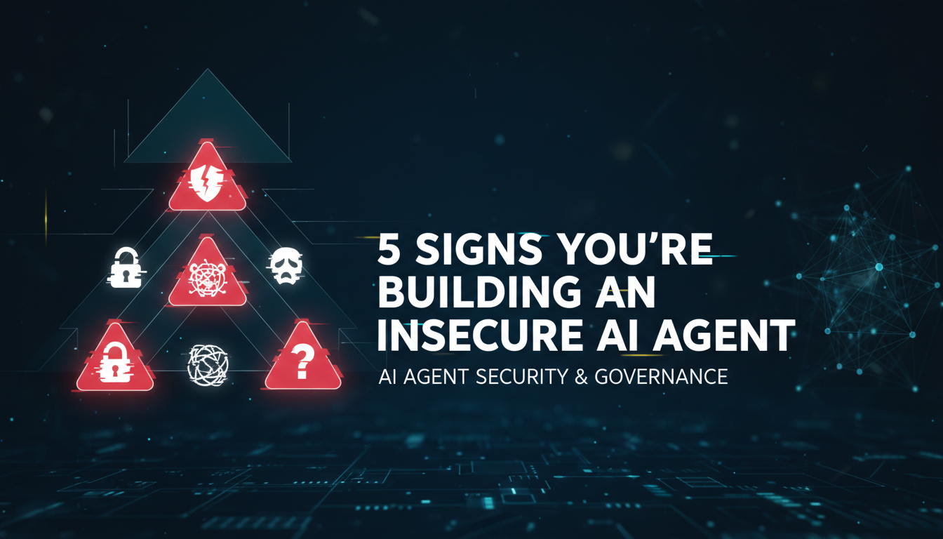 5 Signs You're Building An Insecure AI Agent