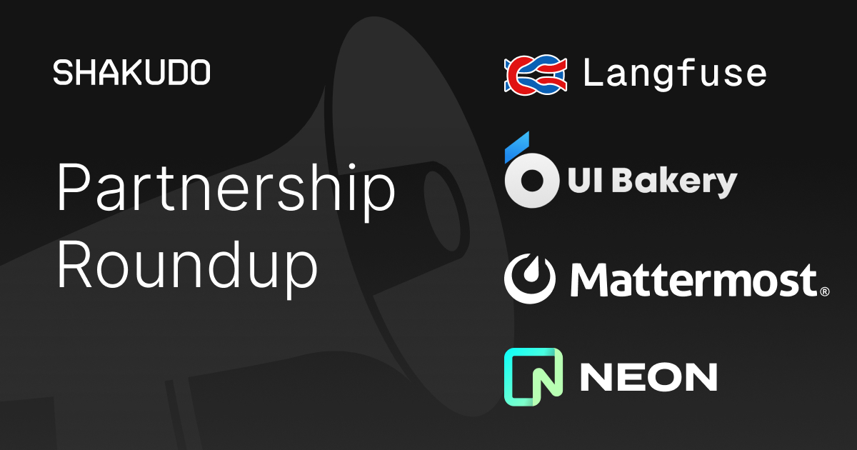 Shakudo Technology Partnership Roundup #02