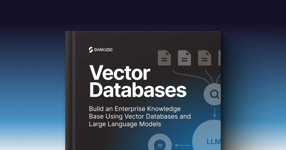 Build an Enterprise Knowledge Base Using Vector Databases and Large Language Models